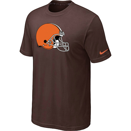 Nike Cleveland Browns Sideline Legend Authentic Logo Dri-FIT NFL T-Shirt - Brown